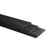 Geïmpregneerd Vuren Zweeds Rabat Fijnbezaagd Rustiek Zwart Werkende breedte 180 mm 11/24x195 mm 500