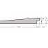 Geïmpregneerd Lariks/Douglas Zweeds Rabat Fijnbezaagd Werkende breedte 130 mm 10/20x145 mm 300 cm