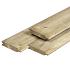 Geïmpregneerd Grenen Dubbel Rabat Geschaafd Werkende breedte 128 mm 28x140 mm 360 cm
