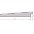 Geïmpregneerd Vuren Zweeds Rabat Fijnbezaagd Werkende breedte 180 mm 11/24x195 mm 500 cm