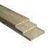 Geïmpregneerd Vuren Plank Fijnbezaagd 25x250 mm 500 cm