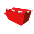 Bouw en Sloopafval container 2,5 m3