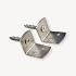 Schermsteun RVS 30x30 mm met schroef