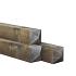 Paal bezaagd 100x100 mm nobifix grenen dmk - haaks 220 cm