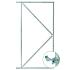 Poortframe incl. verstelbare ogen