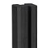 Berton©-sleufpaal Reest antraciet gecoat 11,5 x 11,5 x 316 cm eindmodel
