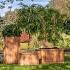 Bloembak teak Flores 82x82x47 cm