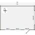 Garage Marketta | 44 mm | vuren onbehandeld