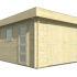Garage Marketta | 44 mm | vuren onbehandeld