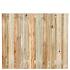Tuinscherm Enschede, groen geïmpregneerd grenen, RVS-geschroefd, 21-planks (19+2) 180 x 150 cm