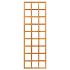 Trellis recht hardhout kunstmatig gedroogd H180 x B60 cm