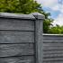 Berton©-afdekpet antraciet diamantkop 14 x 14 x 5 cm zonder uitsparing