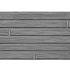 Berton©-motiefplaat smal antraciet H26 x D3,5 x L184 cm Lungo