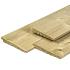 Geïmpregneerd Vuren Zweeds Rabat Fijnbezaagd Werkende breedte 180 mm 14/28x195 mm 360 cm