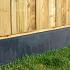 Berton onderplaat antraciet 2 zijden glad H24xD3.5xL184 cm