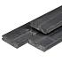 Geïmpregneerd Vuren Blokhutprofiel Geschaafd Zwart  Werkende breedte 112 mm 28x121 mm 360 cm