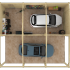 Garage-carport Berggren | 58 mm | vuren onbehandeld
