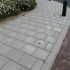Betontegel 30x30x4,5 cm facet grijs