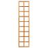 Trellis recht hardhout kunstmatig gedroogd H180 x B40 cm