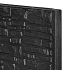 Berton©-motiefplaat antraciet gecoat H36 x D3,5 x L184 cm Rustico