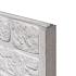 Berton©-motiefplaat wit/grijs H36 x D3,5 x L184 cm romeinsmotief