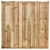 Tuinscherm Losser, groen geïmpregneerd grenen, RVS-geschroefd, 11-planks 180 x 180 cm