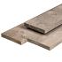 Geïmpregneerd Vuren Steigerplank Fijnbezaagd Zilvergrijs 29x190 mm 500 cm