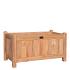 Bloembak teak Sulawesi/Bali 50x100x50 cm