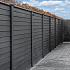 Berton©-sleufpaal Reest antraciet gecoat 11,5 x 11,5 x 272 cm eindmodel