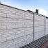 Berton©-motief-vulplaat wit/grijs H20 x D3,5 x L184 cm rotsmotief