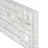 Berton©-motiefplaat smal wit/grijs H26 x D3,5 x L184 cm nostalgiemotief
