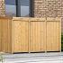 Containerberging vuren groen geïmpregneerd Triple B213 x D80 x H116,5 cm