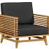 Teak loungeset Riverside fauteuil incl. kussen