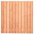 Tuinscherm Harz, douglas, RVS-geschroefd, 23-planks (21+2) 180 x 180 cm