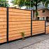 Berton©-paal IJssel antraciet gecoat, diamantkop 10 x 10 x 220 cm tussenmodel