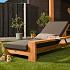 Teak sunlounger Danau