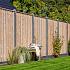 Tuinscherm Casablanca, Red Class Wood geïmpregneerd ME vuren, RVS-geschroefd, 21-planks (19+2) 180 x 180 cm