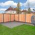 Tuinscherm Casablanca, Red Class Wood geïmpregneerd ME vuren, RVS-geschroefd, 21-planks (19+2) 180 x 180 cm