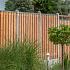 Tuinscherm Casablanca, Red Class Wood geïmpregneerd ME vuren, RVS-geschroefd, 21-planks (19+2) 180 x 180 cm