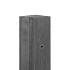 Berton©-paal IJssel antraciet, vlakke kop 10x10x280cm eindmodel met velling
