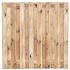 Tuinscherm Coevorden, groen geïmpregneerd grenen, RVS-geschroefd, 17-planks (15+2) 180 x 180 cm