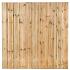 Tuinscherm Zaltbommel, groen geïmpregneerd grenen, RVS-geschroefd, 23-planks (21+2) 180 x 180 cm
