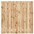 Tuinscherm Vasse, groen geïmpregneerd grenen, RVS-geschroefd, 19-planks (17+2) 180 x 180 cm