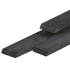 Douglas rhombus geschaafd zwart gespoten 20x67 mm 360 cm