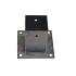 Paalhouder met plaat 101x101 mm hoogte 150 mm verzinkt