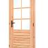 Douglas enkele glas deur 6-ruits B1000xH2050mm buitenmaat