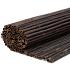 Bamboe rolscherm zwart 100-180 cm