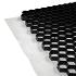 Splitplaat eurogravel plus zwart 120x100x3 cm 1,15 m2 per stuk