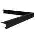 Aluminium daktrim 45/45 buitenhoek zwart