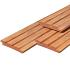Bangkirai hardhout triple profiel 2,2 x 14,5 x 455 cm geschaafd